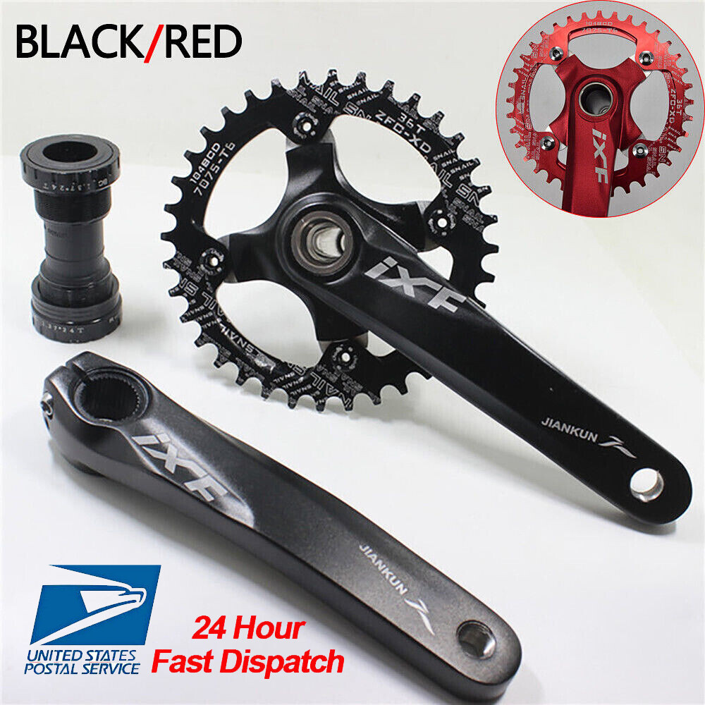 MTB Bike Crankset With BB 104BCD 32-42T Chainring 170mm Crank fit Shimano, SRAM