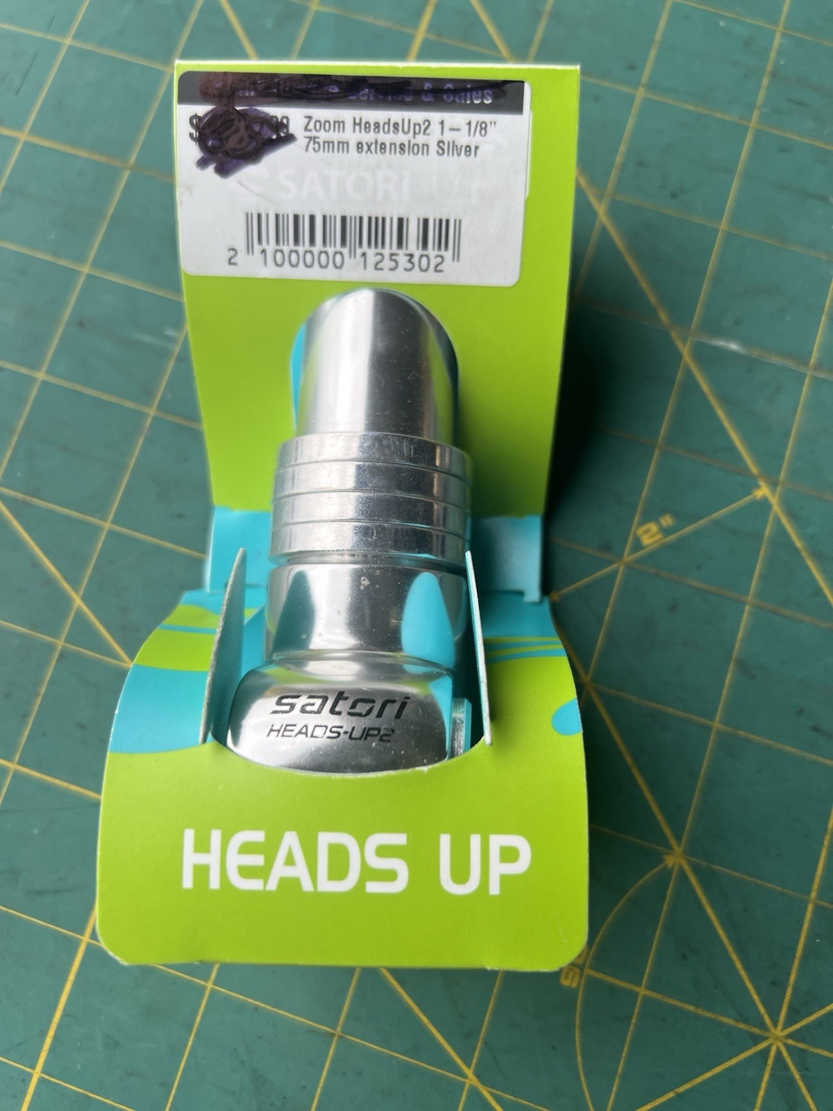 Zoom Satori HeadsUp2 1 1/8″ Threadless Steerer Extension 75mm Riser Extender