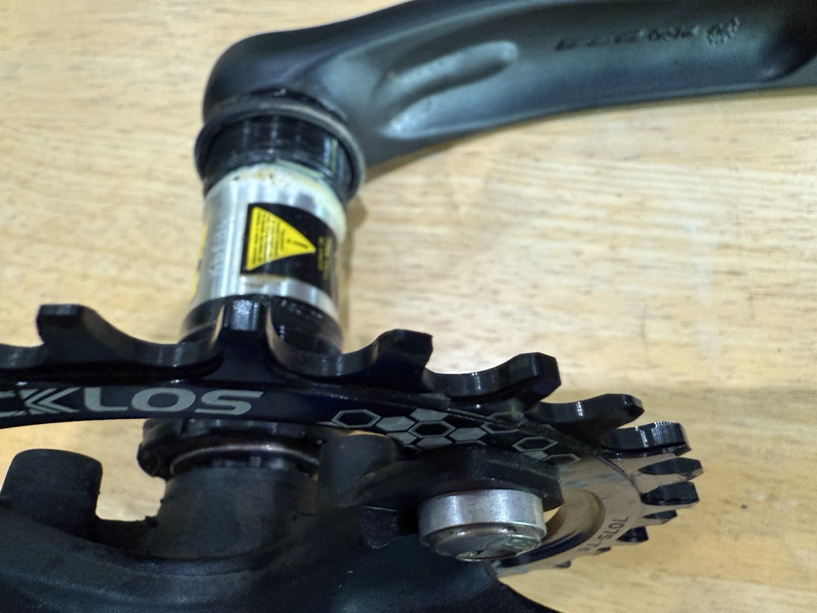 FSA ALPHA DRIVE CRANKSET 175mm With BB NARROW WIDE 34 Tooth Crankset