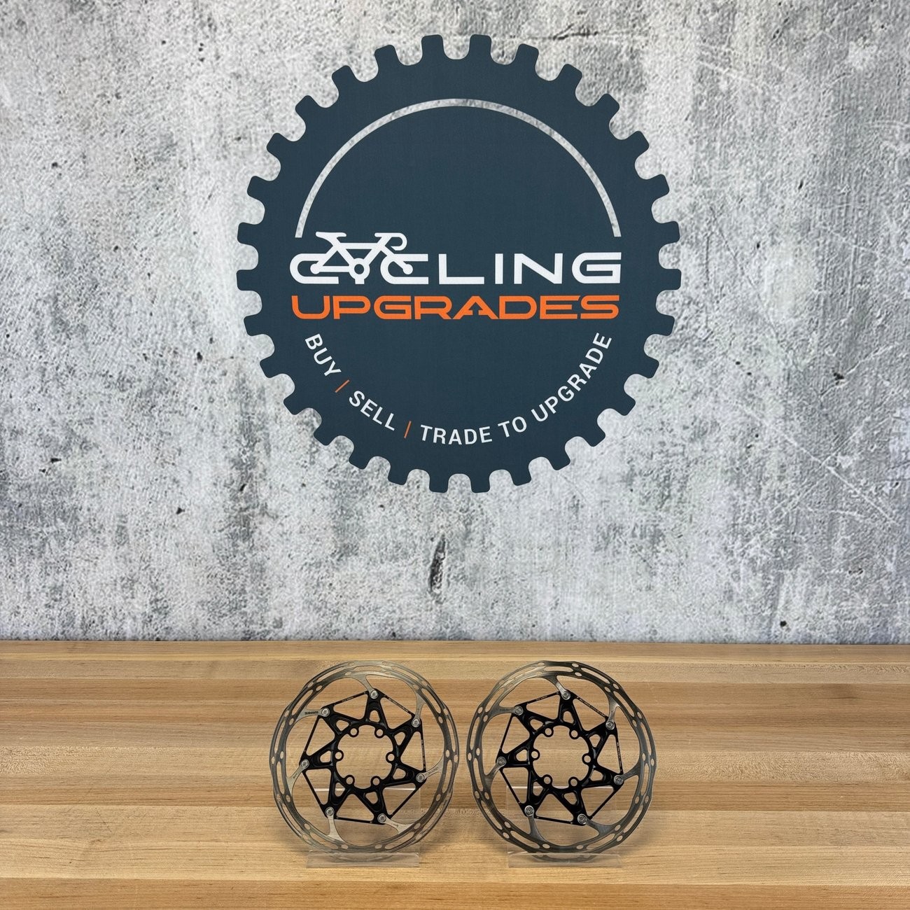 Low Mile! SRAM Centerline CLX 6-Bolt 160mm Disc Brake Rotors Set 202g