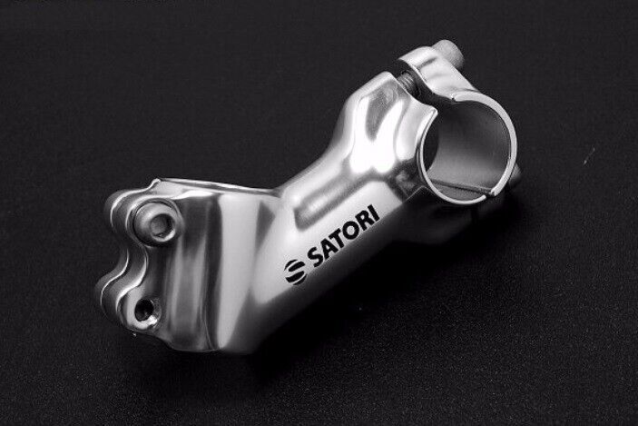 SATORI Angle 40 25.4 x 80mm Alloy MTB Bike Stem – Silver
