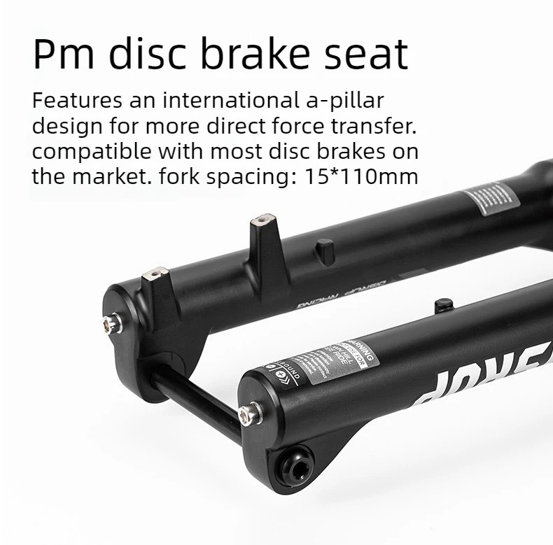27.5/29 Inch Mountain Bike Dual-Crown Air Fork BOOST Thru Axle Suspension Fork