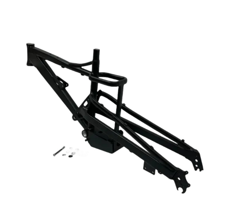 eBike Mustang Frame Aluminium Dual Suspension for 26×4.0″ Fat Wheel 175mm