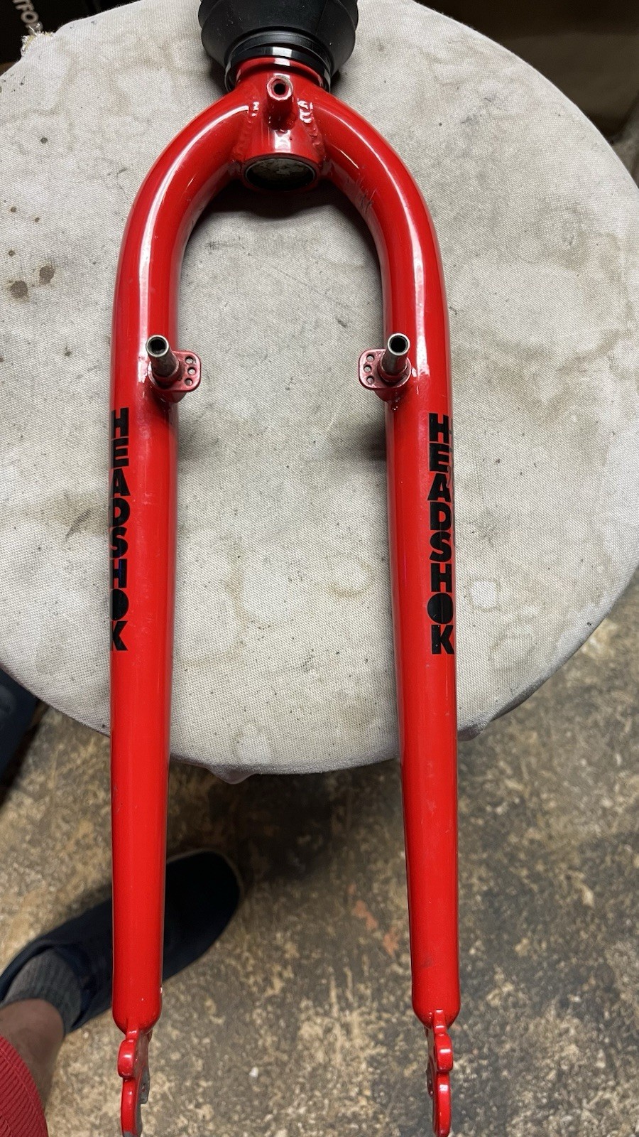 Cannondale Headshock Red 26″ Rim Brake 1.5″ Mtb Fork
