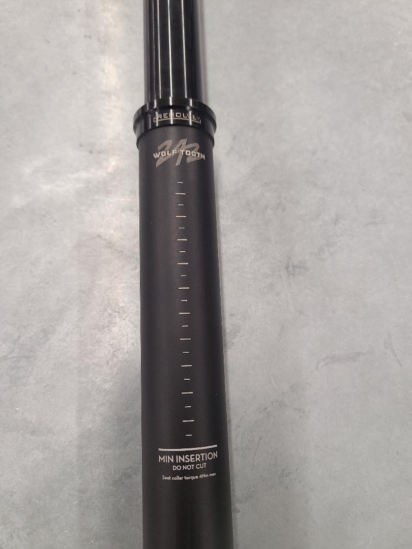 Wolf Tooth Resolve Dropper Seatpost Rev 2, 34.9mm Diameter, 242mm