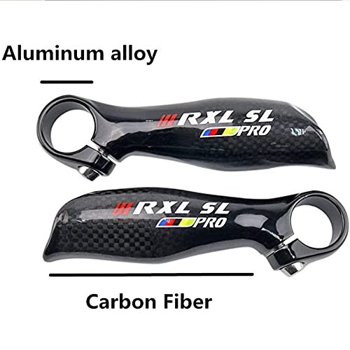 Aluminium Alloy+carbon bar ends mtb bar ends for mountain bike No Logo 3k Matte