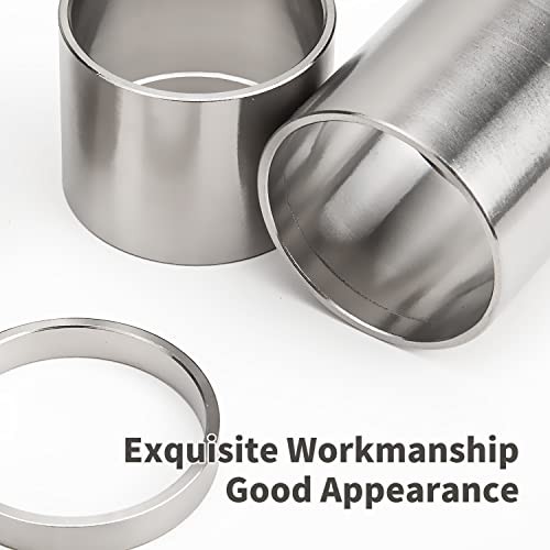 4/6 Pcs Bicycle Headset Spacer 1-1/8 Inch 5-10-15-20-25-30mm Bike Glossy