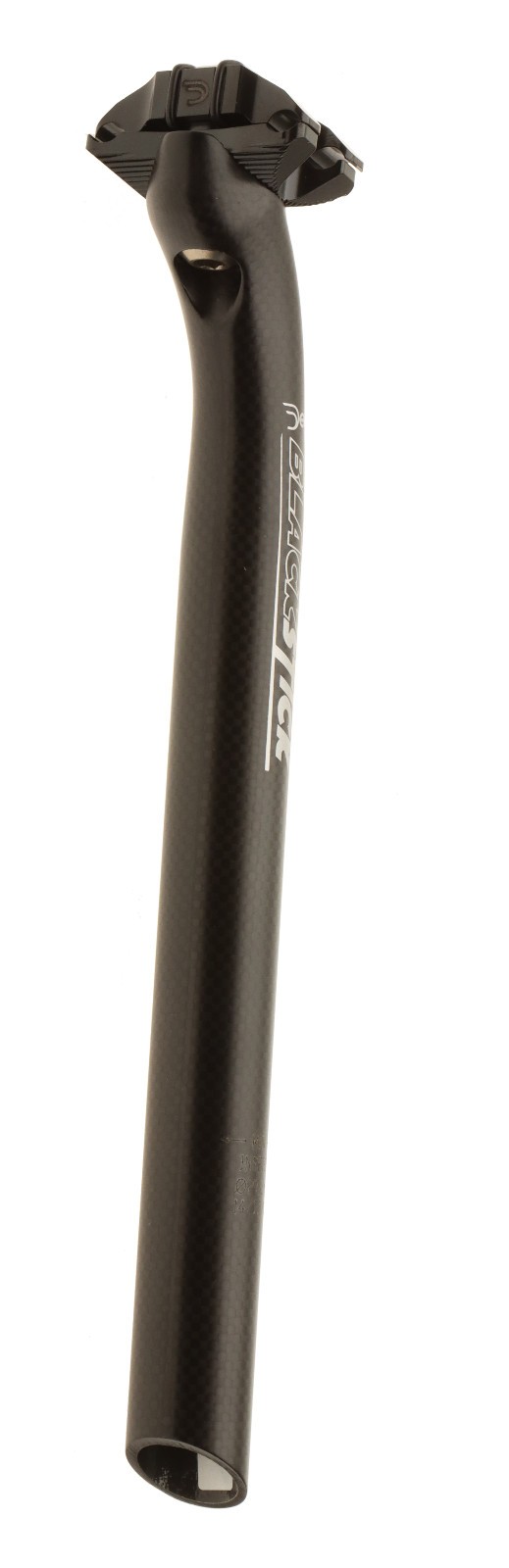 Deda Elementi Black Stick Carbon w/Alloy Clamp Seatpost 27.2mm 210mm NOS NIB