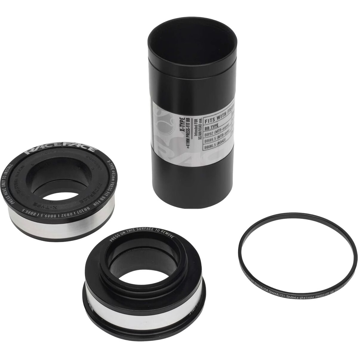 Race Face EXI BB92 Bottom Bracket Black, One Size