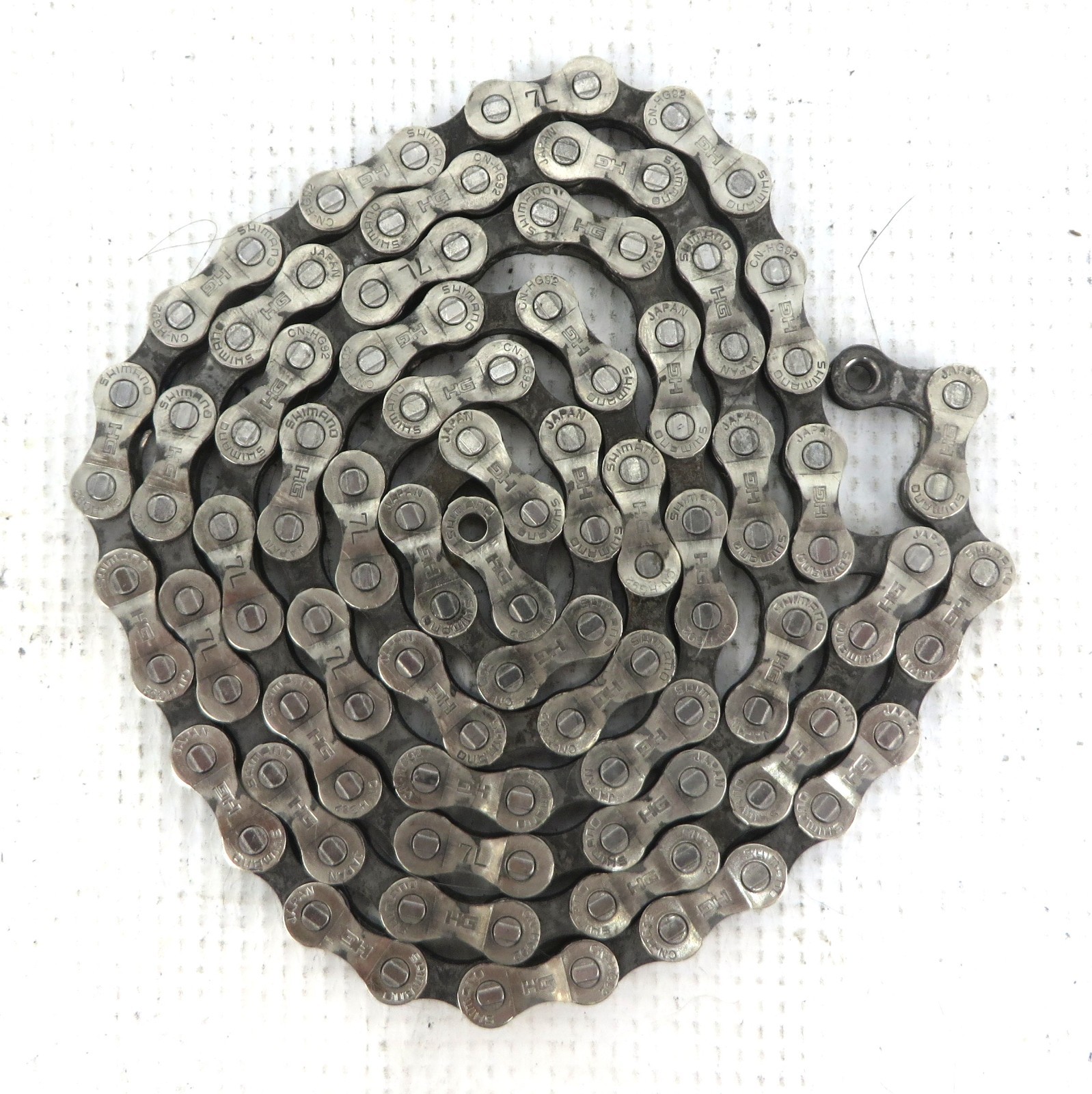 SHIMANO 9 SPEED CHAIN .20 Wear 273g 106 Links Ultegra CN-HG92