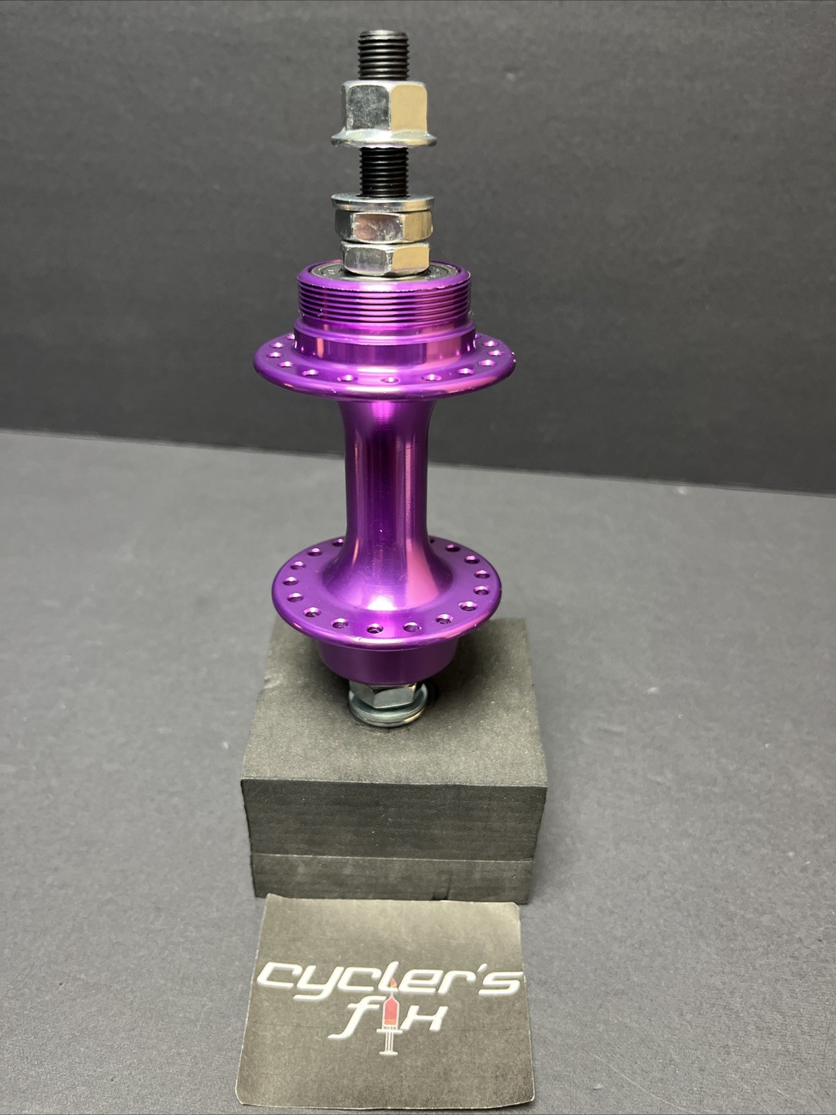 36H Sealed Low Flange Anodized Purple Alloy Bmx Bike Bicycle Hub Set Fit Haro GT
