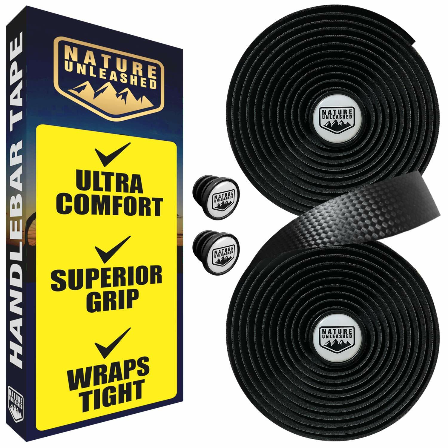 Handlebar Tape​ Road Bikes Bicycle Bar Grips Wraps ​For Handles ​With End Caps