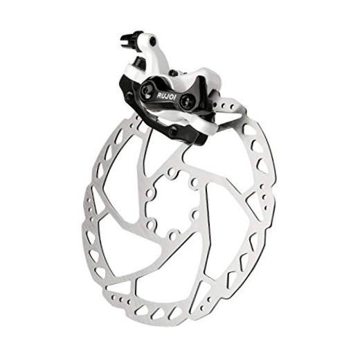 Bike Disc Brake Kit, Aluminum Front and Rear Caliper, 160mm Front disc brake.