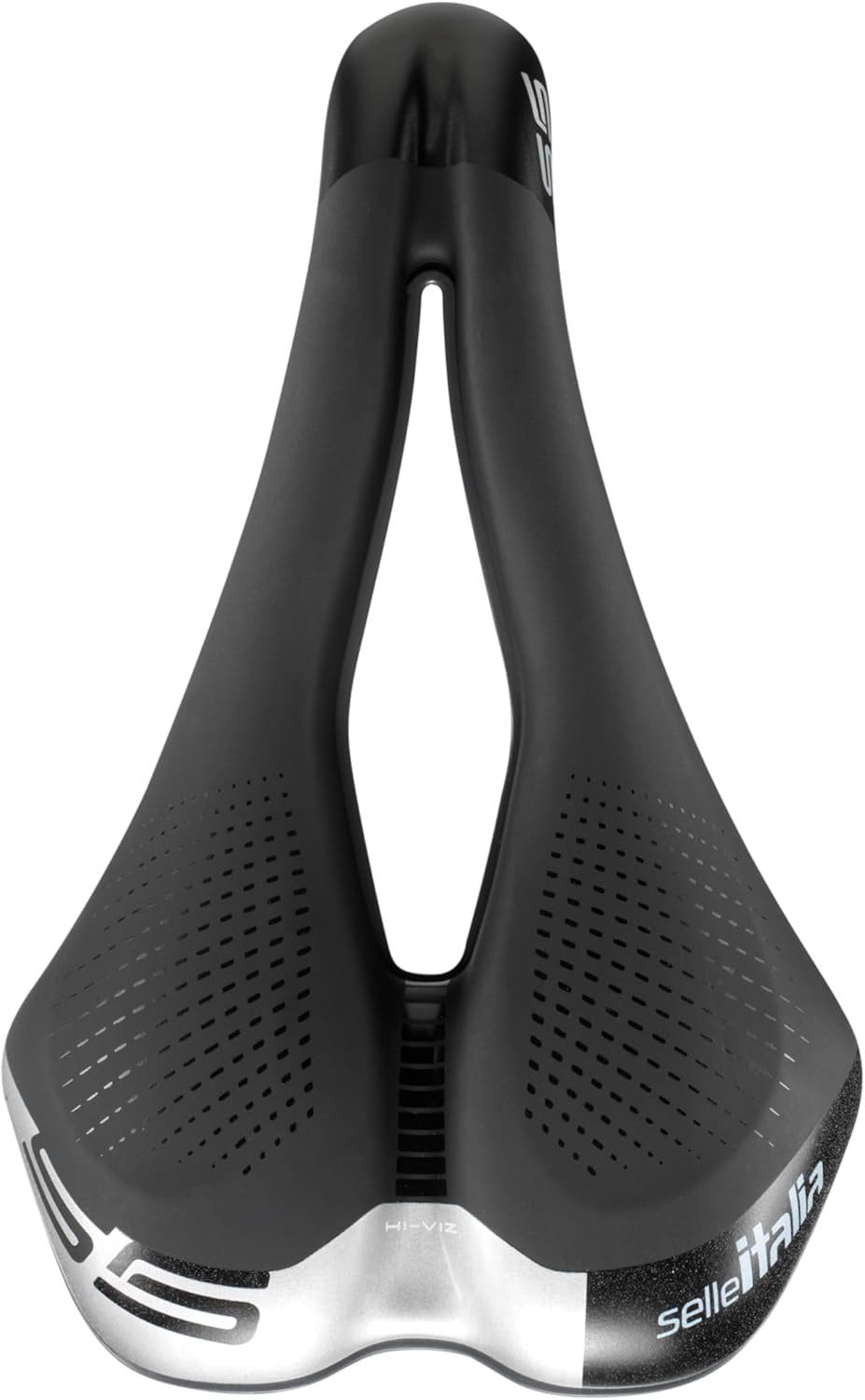 S 5 Superflow Saddle, Black/Hi-Viz