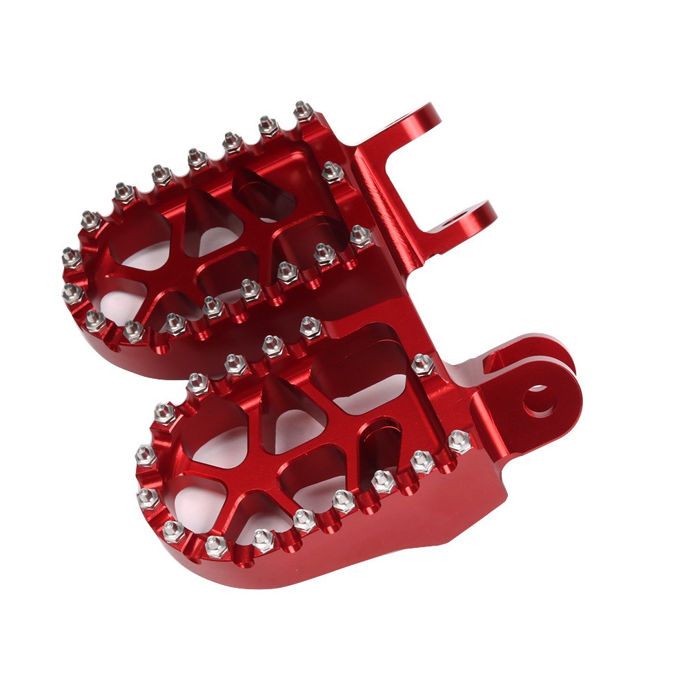 CNC Aluminum Anti‑Slip Foot Pegs For Honda Transalp 600 XL600V Mod Parts