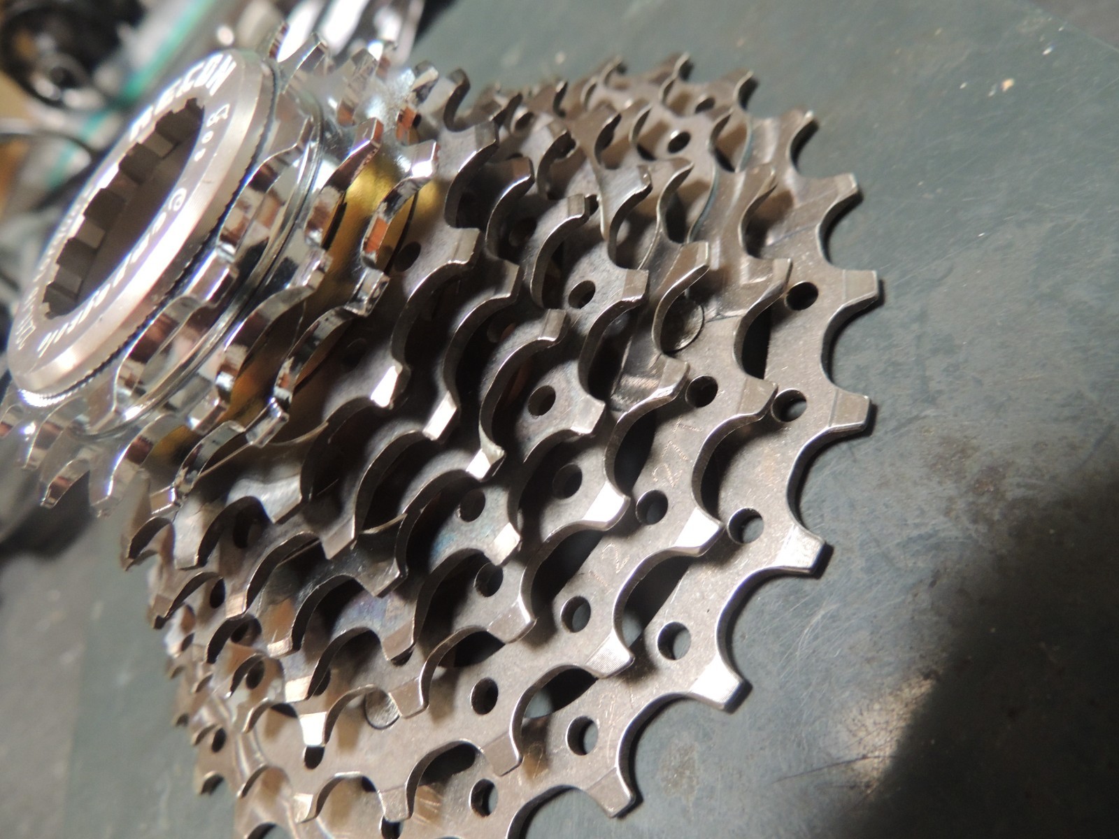 Recon 10 Spd Campagnolo Compatible Cassette 11-27 Titanium NEW Ultralight