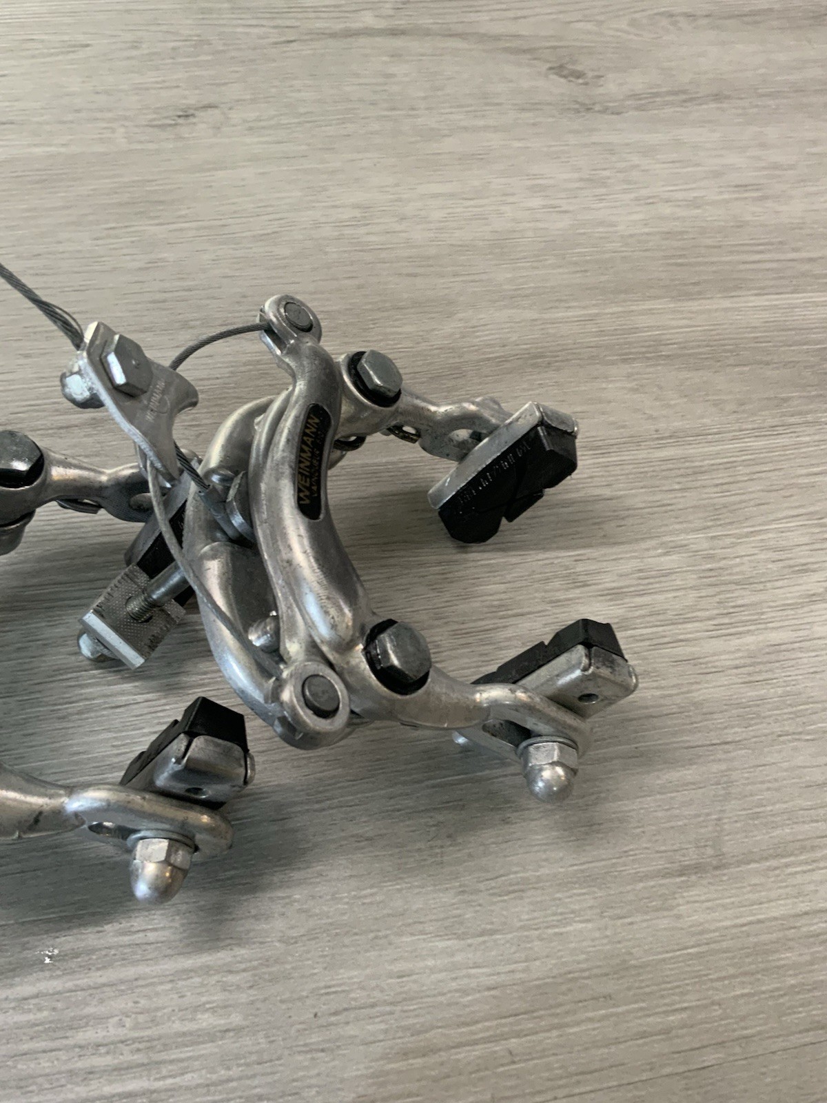 WEINMANN 610 BRAKE CALIPERS CENTER-PULL 55-65 MM REACH STRADDLES FRONT GUIDE