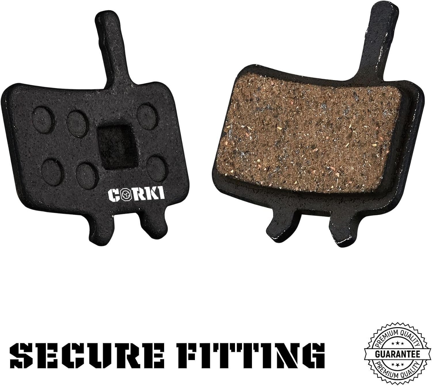 2 Pairs Bicycle Disc Brake Pads for Avid BB7 Juicy 3 5 7 Resin,Semi-Metallic,…