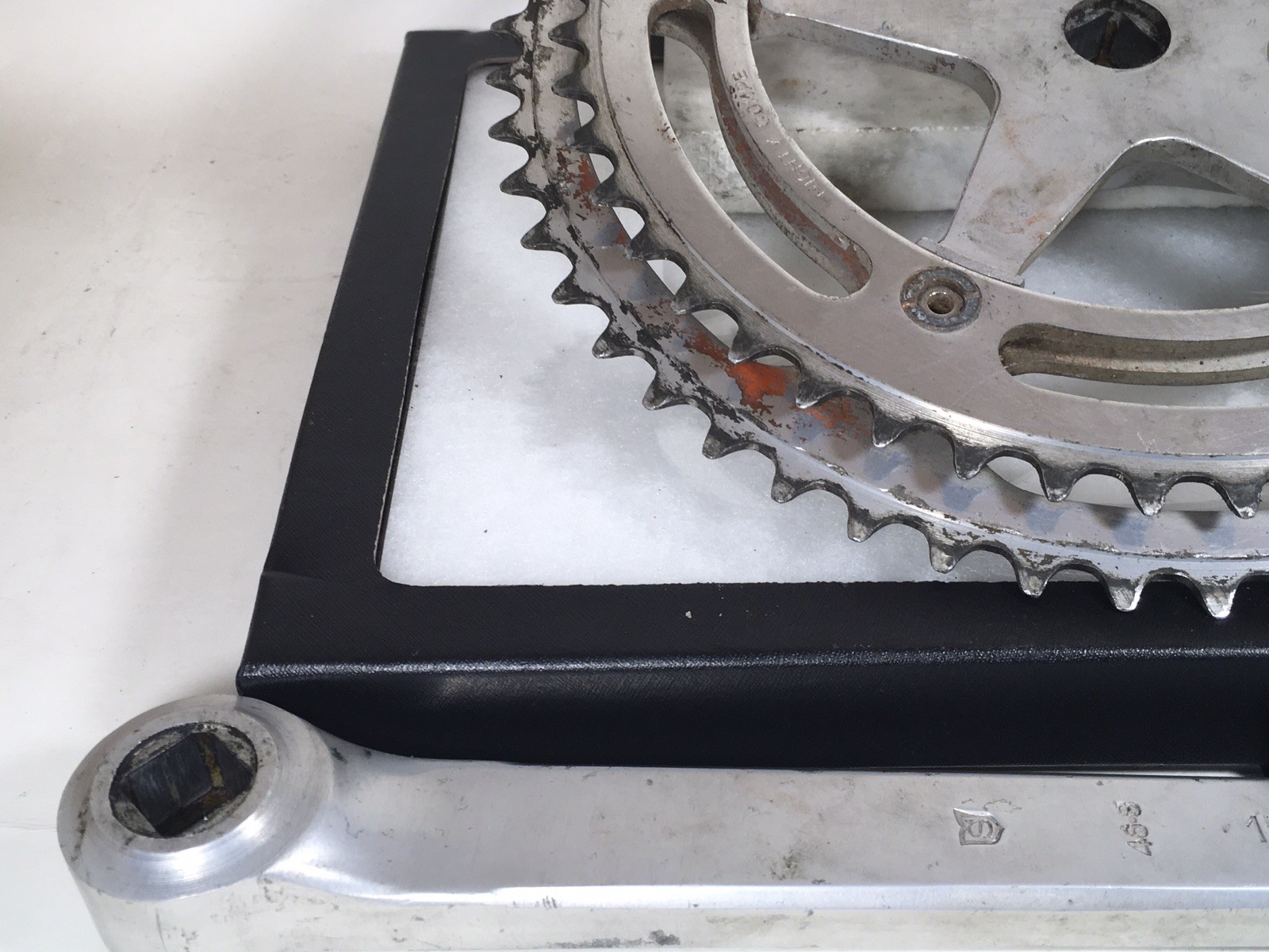 VGC, Sugino Mighty Competition, 3 piece crankset, 171mm, 54/48t chainrings
