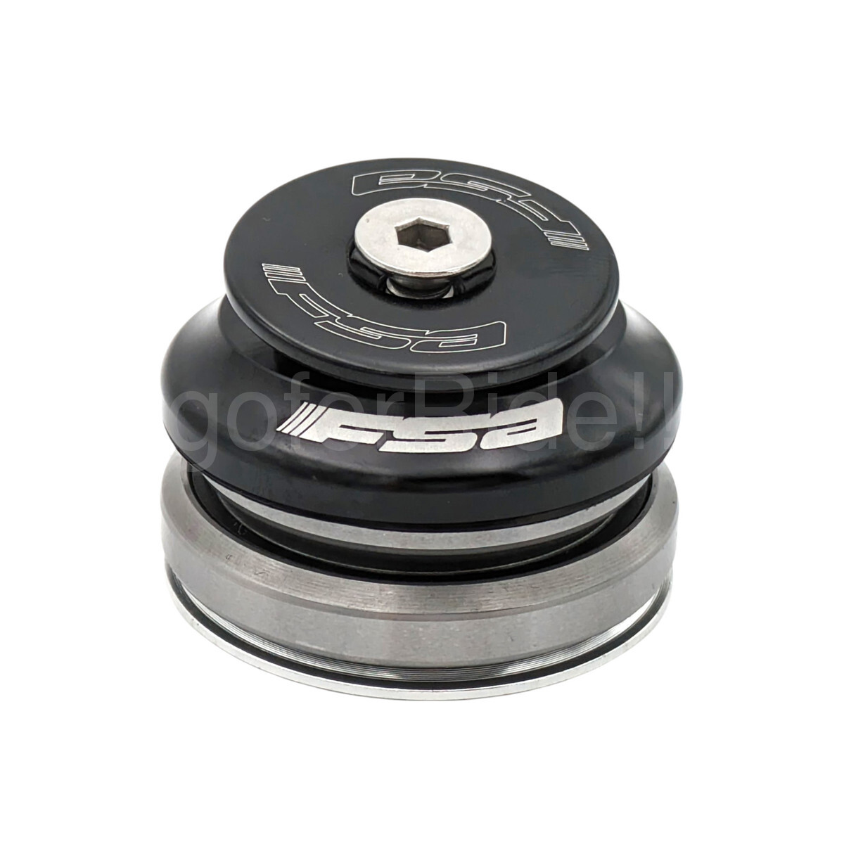 FSA No.44E 1-1/8″ to 1-1/4″ TAPERED HEADSET, OD 47mm/52mm, w/Top Cap