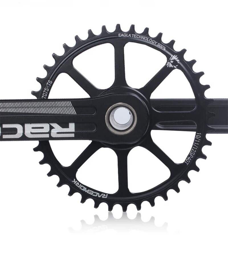 170/172.5/175mm Road Bike Crankset Single Chainring 10/11/12 Speed 40/42/44T BB