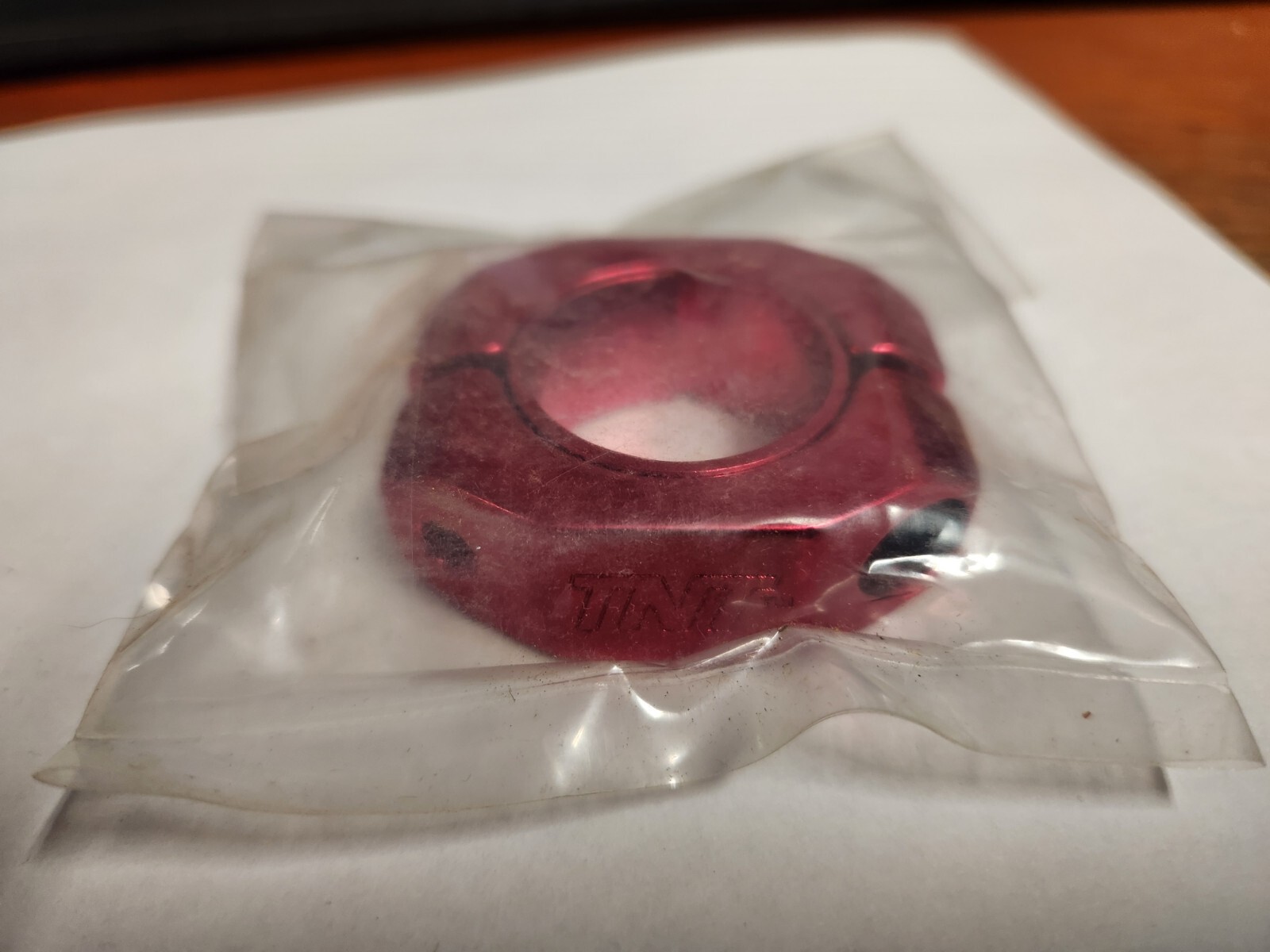 NOS TNT Stamped Seat Post Clamp 1 1/8″ – 1 1/4″ Old School BMX 28.6 31.8 RED
