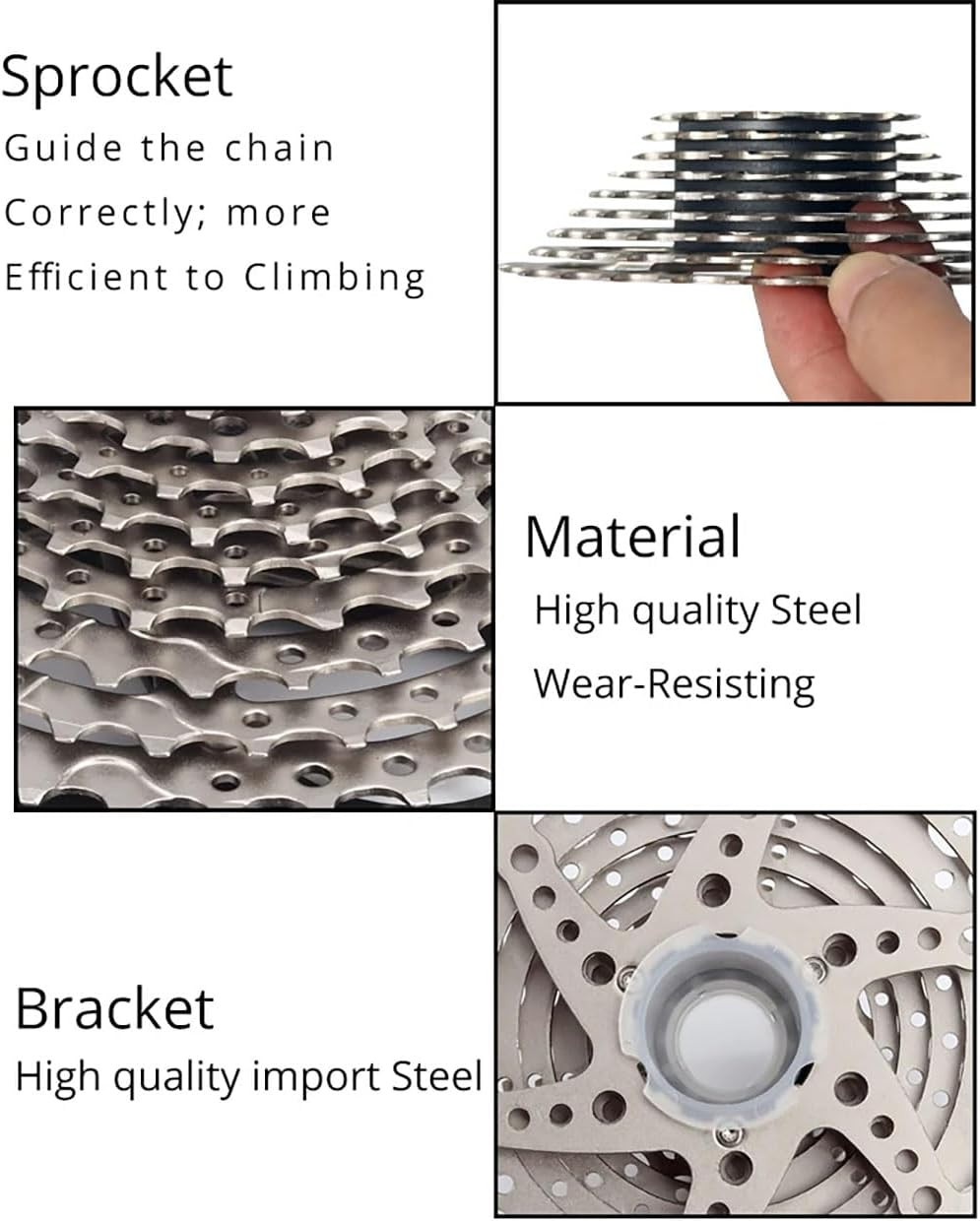 10 Speed Cassette 11-30T/32T/34T/36T/40T/42T/46T/50T/ Mountain Bike/Road Bike