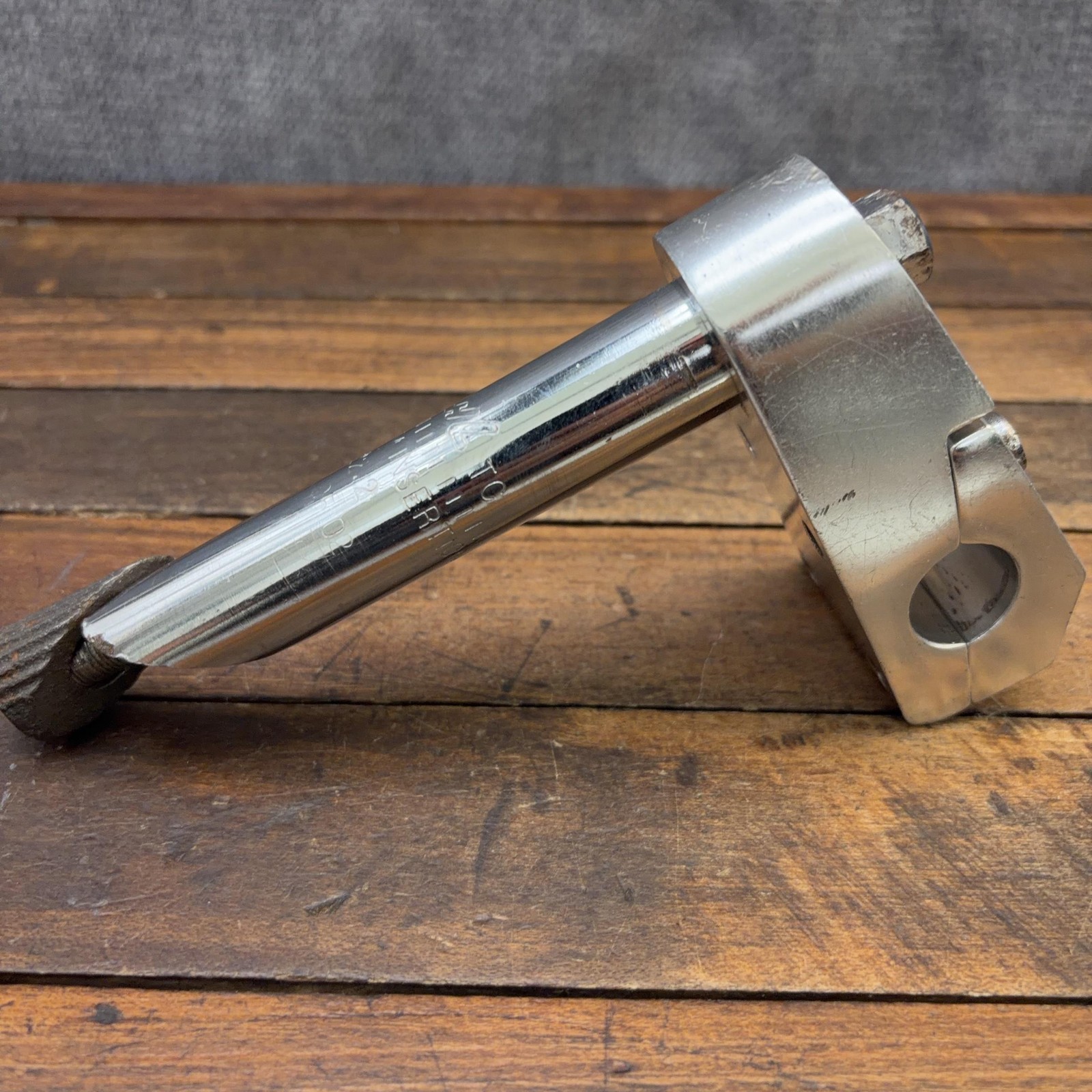 Vintage Mongoose BMX Quill Stem 22.2 QUILL Cruiser Klunker Cafe Alloy