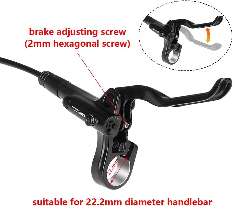 Shimano Altus MT200 Hydraulic Disc Brakes Left Front Right Rear PM RT56 Rotors