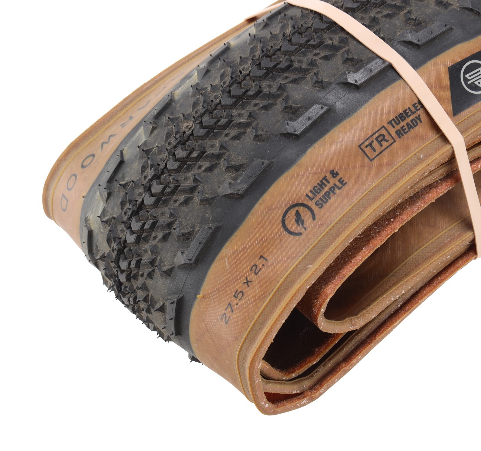 Teravail Sparwood TL Gravel Bike Tires 27.5x 2.1″ 1 PAIR TAN WALL Light & Supple