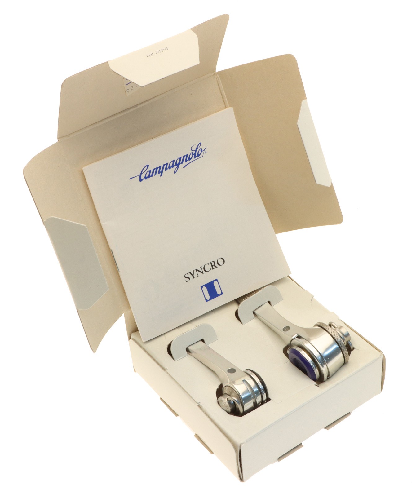 Campagnolo Record C-Record Chorus Syncro 2 Downtube Shifter Set 8 Speed NEW NOS