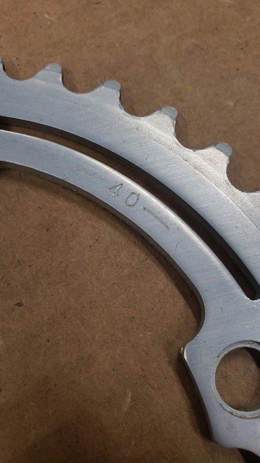 SR Sakae 40T Chainring 118 BCD Vintage Retro Made In Japan Silver NOS