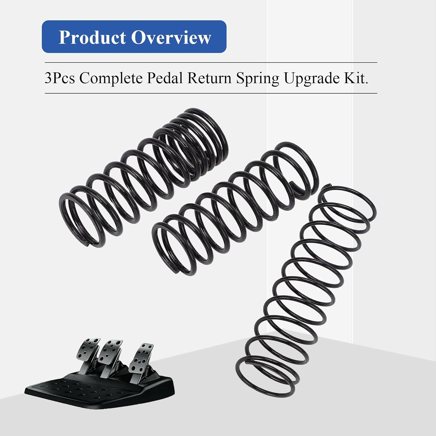 Pedal Return Spring Kit for Logitech G25 G27 G29 G920 G923 Racing Pedals