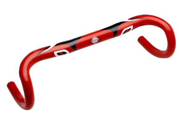 PINARELLO MOST JAGUAR XFC COMP. CARBON HANDLEBAR 42/44CM RED NEW