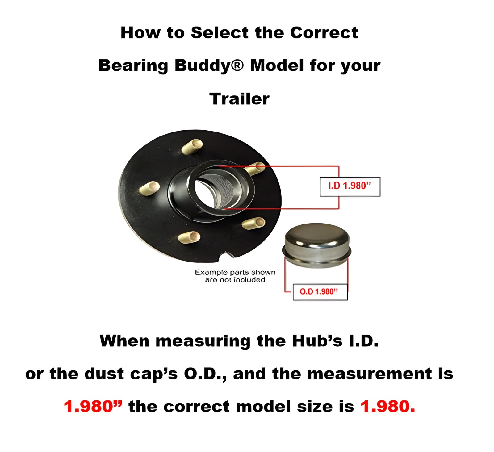 Bearing Buddy 1980A – USA-Made Chrome Plated One Size, Multi