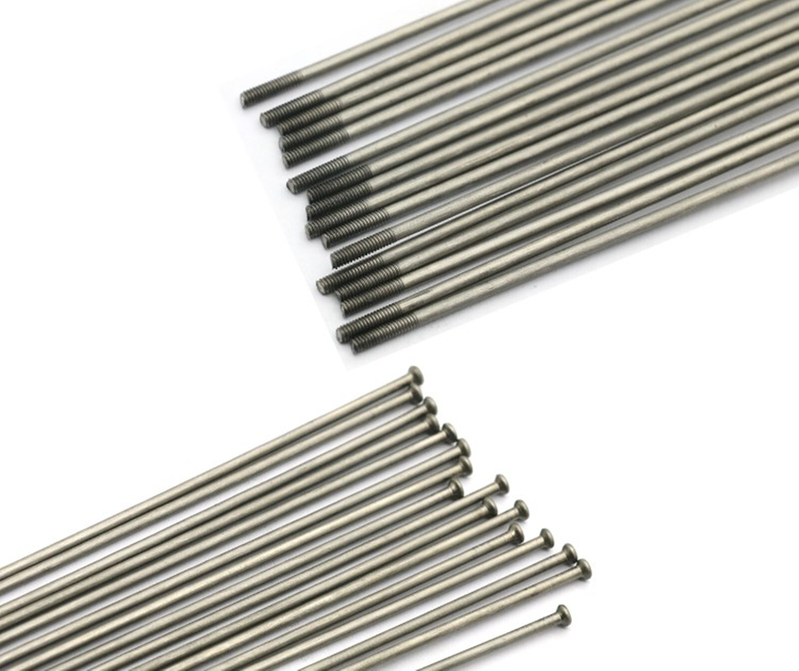 32/36/44pcs 2mm Titanium Alloy MTB Road Bike Wheelgroup Bicycle Spokes 180-300mm