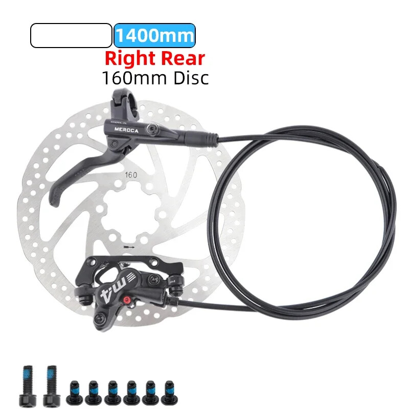 Hydraulic Brake Bicycle Brake Caliper Rotor 160mm Bike Disc Caliper 800mm/1400mm
