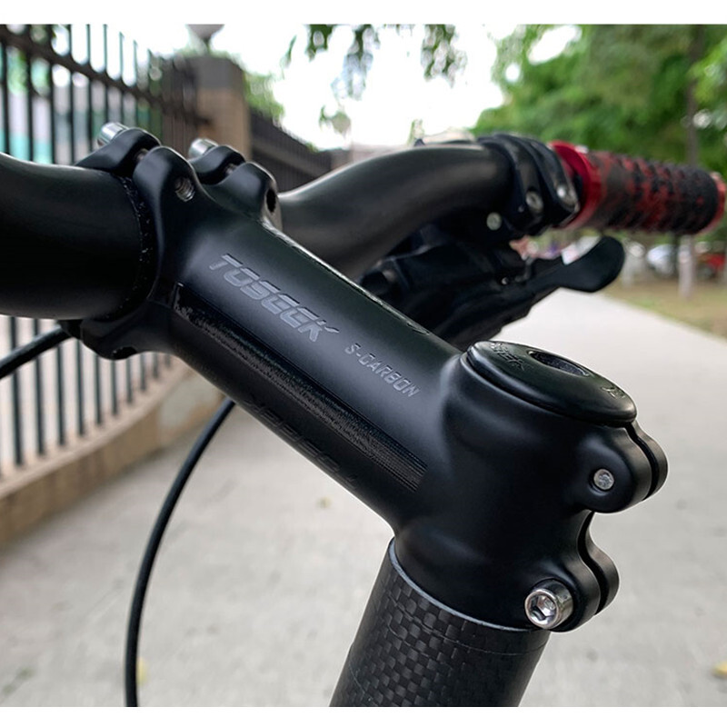TOSEEK Bicycle Handlebar Stem 6°/17° Aluminum MTB Road Bike Stem 31.8*60-120mm