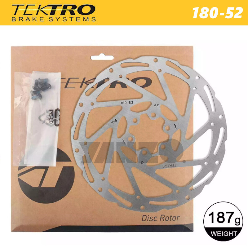 TEKTRO Bike Disc Brake Rotor TR160/180 6 Bolt with Bolts Included US Stock