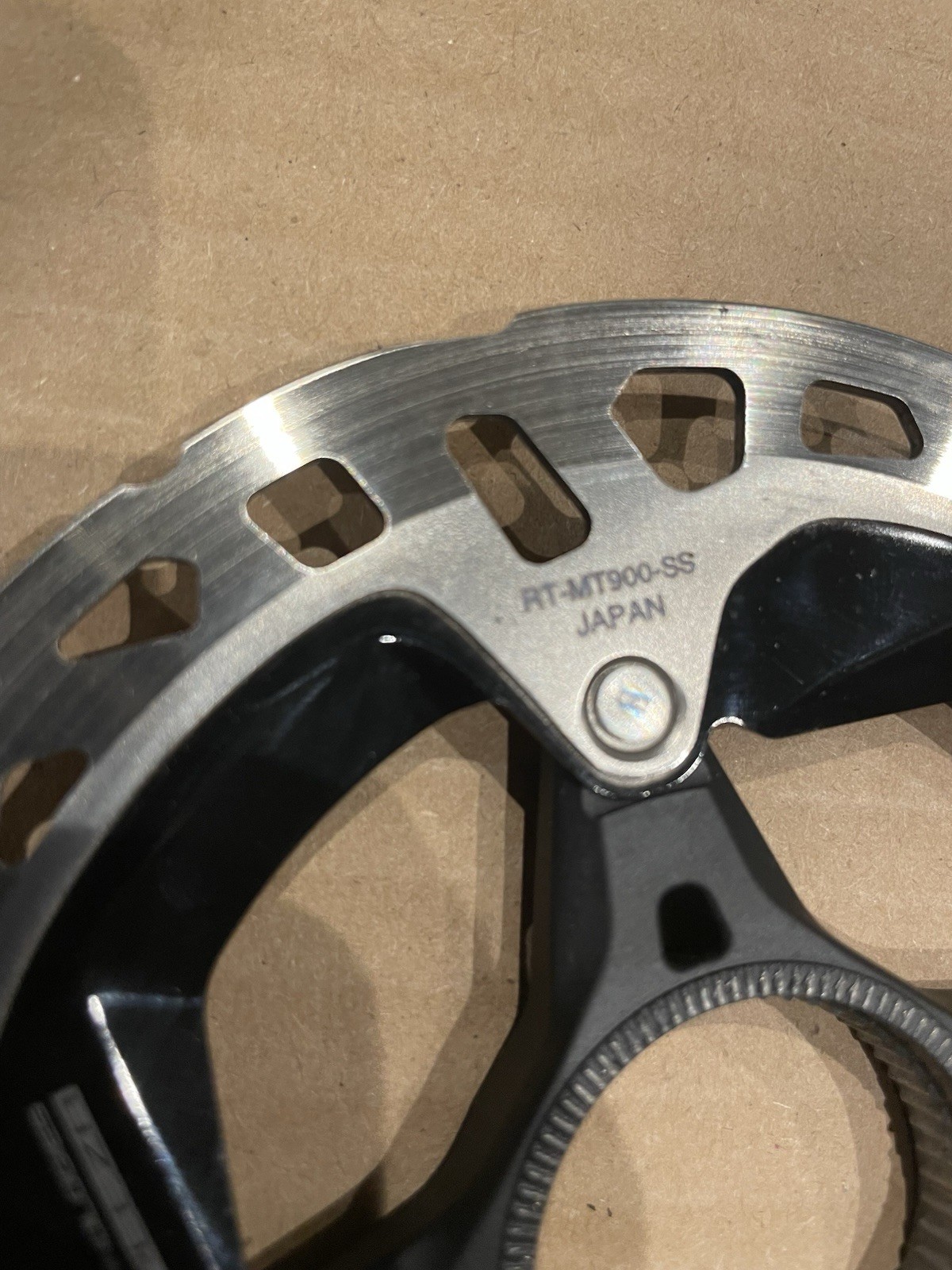 140mm Shimano XTR RT-MT900-SS CenterLock Disc Brake Rotor, Used.