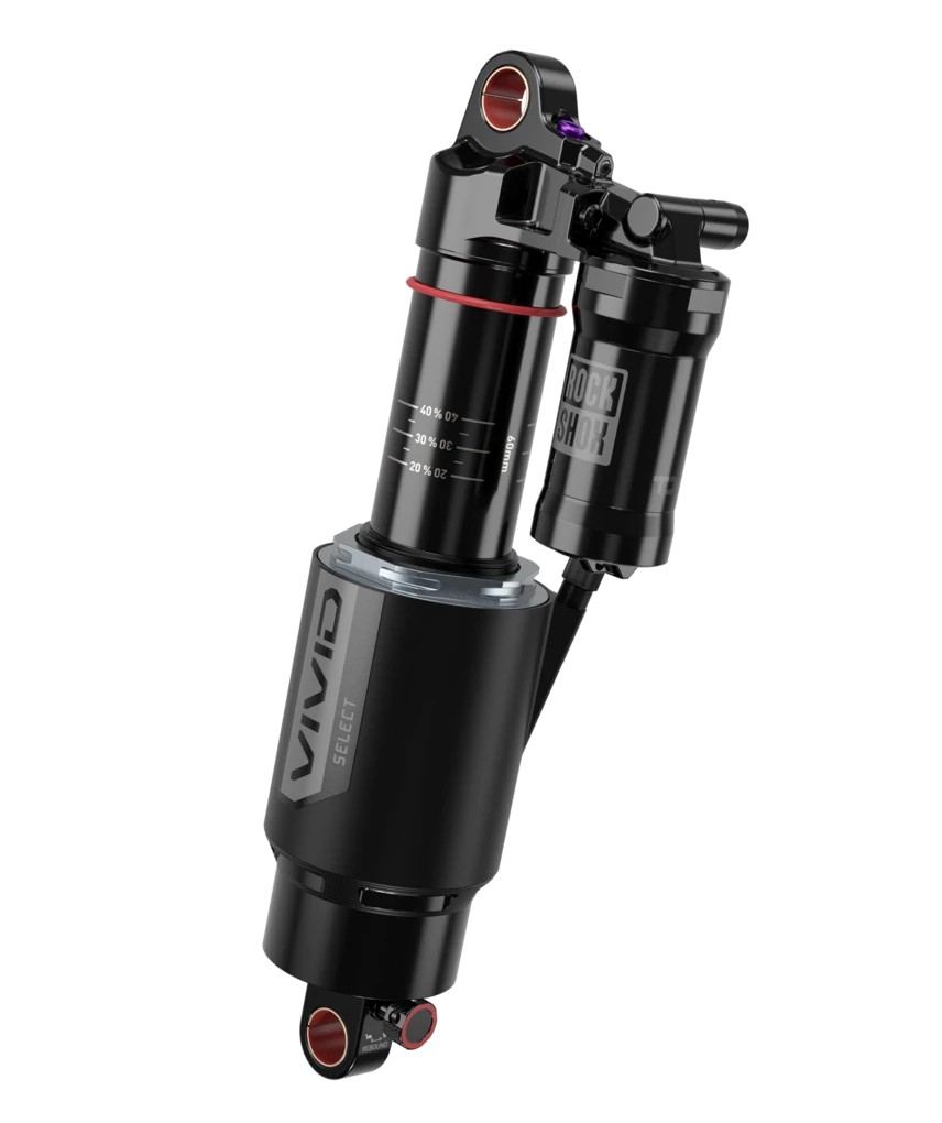 2025 RockShox Vivid Select 225x75mm Trunnion Shock DebonAir Bottom Out