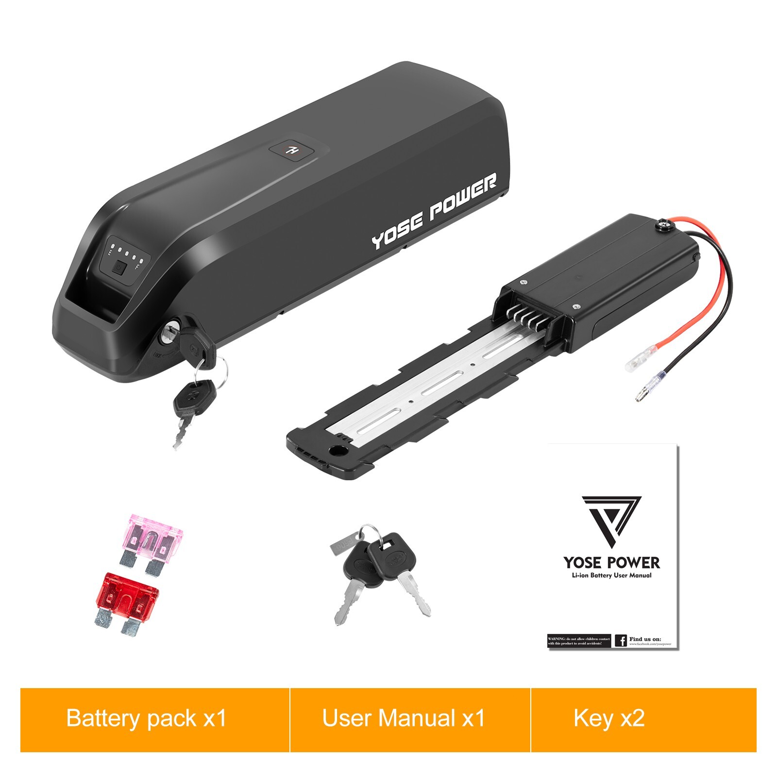 Heybike Jasion Ebike Battery 36V 13Ah Race Race Plus EB5 Electric Bike Battery