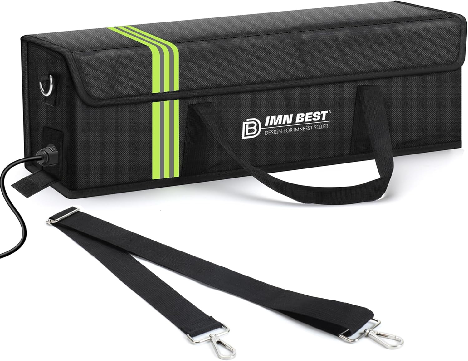 Ebike Battery Bag Fireproof, Waterproof & Explosion-Proof Lipo Safe Bag for Stor