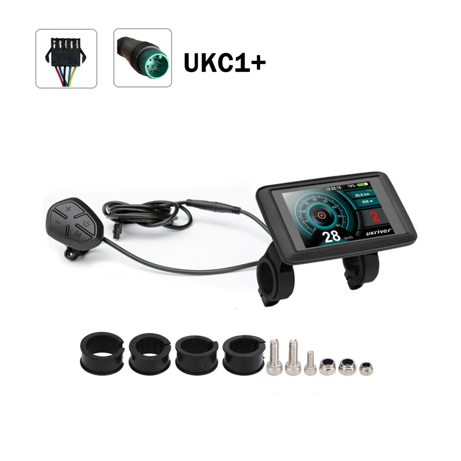 UKC1/ UKC1+ EBike LCD Colorful Display with UART No. 2 OMD Protocol