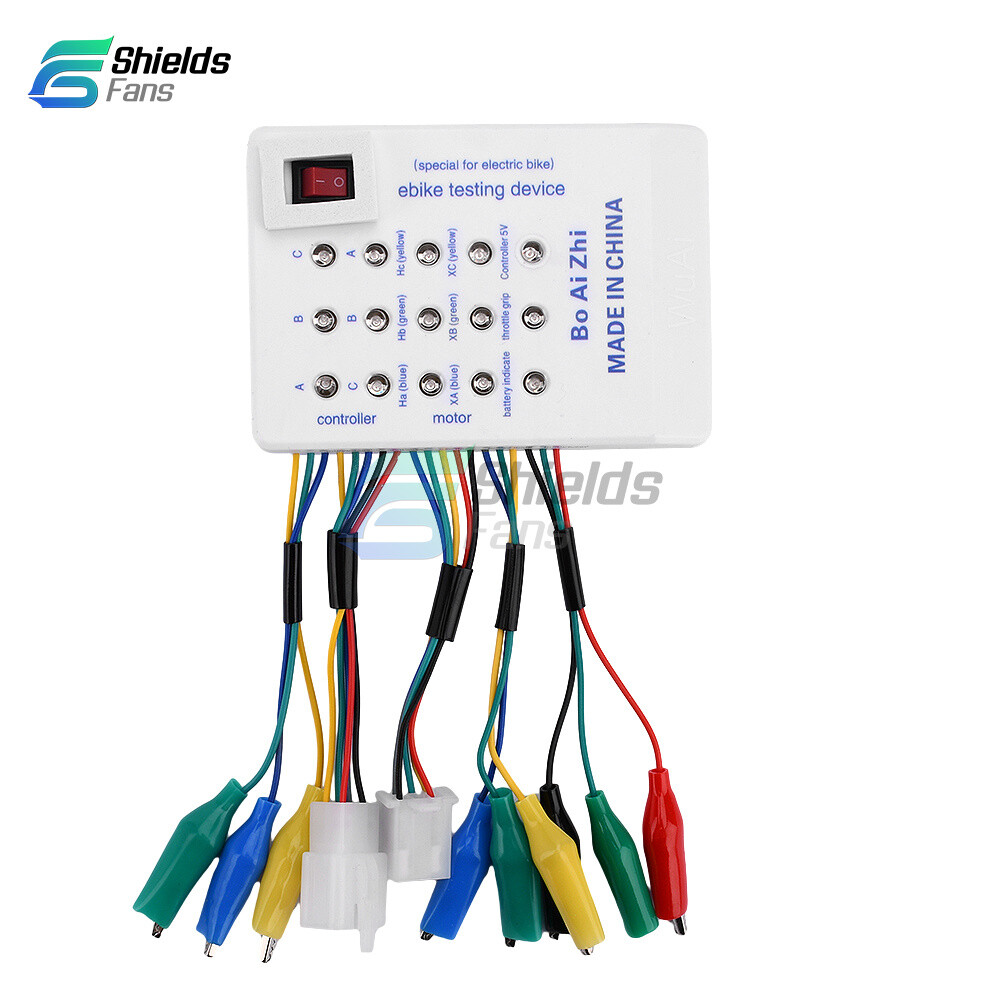 Brushless Motor Tester Ebike Testing Device Electric Hall Tester Detector 24-72V