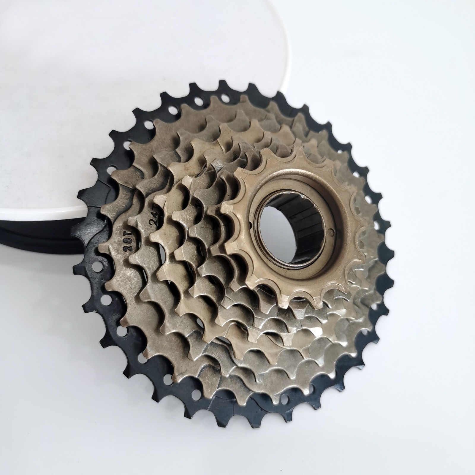 CDH Bike Freewheel 3/7/8/9 Multiple Speed Threaded Bicycle Cogs Gear Sprocket