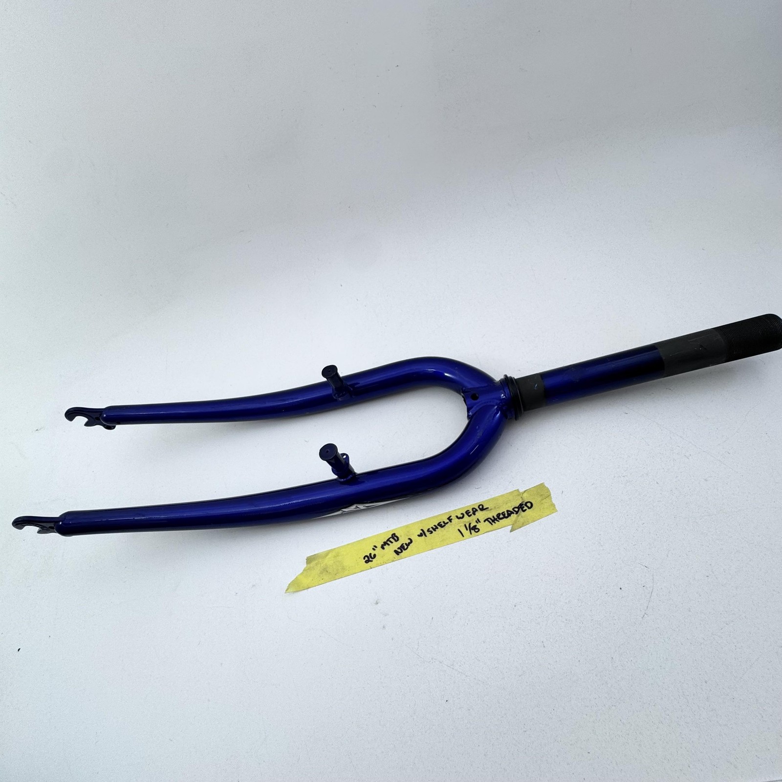 Rigid MTB Fork LUNG 1-1/8in 26in Threaded 7.5in Steerer Blue Purple NOS BB1
