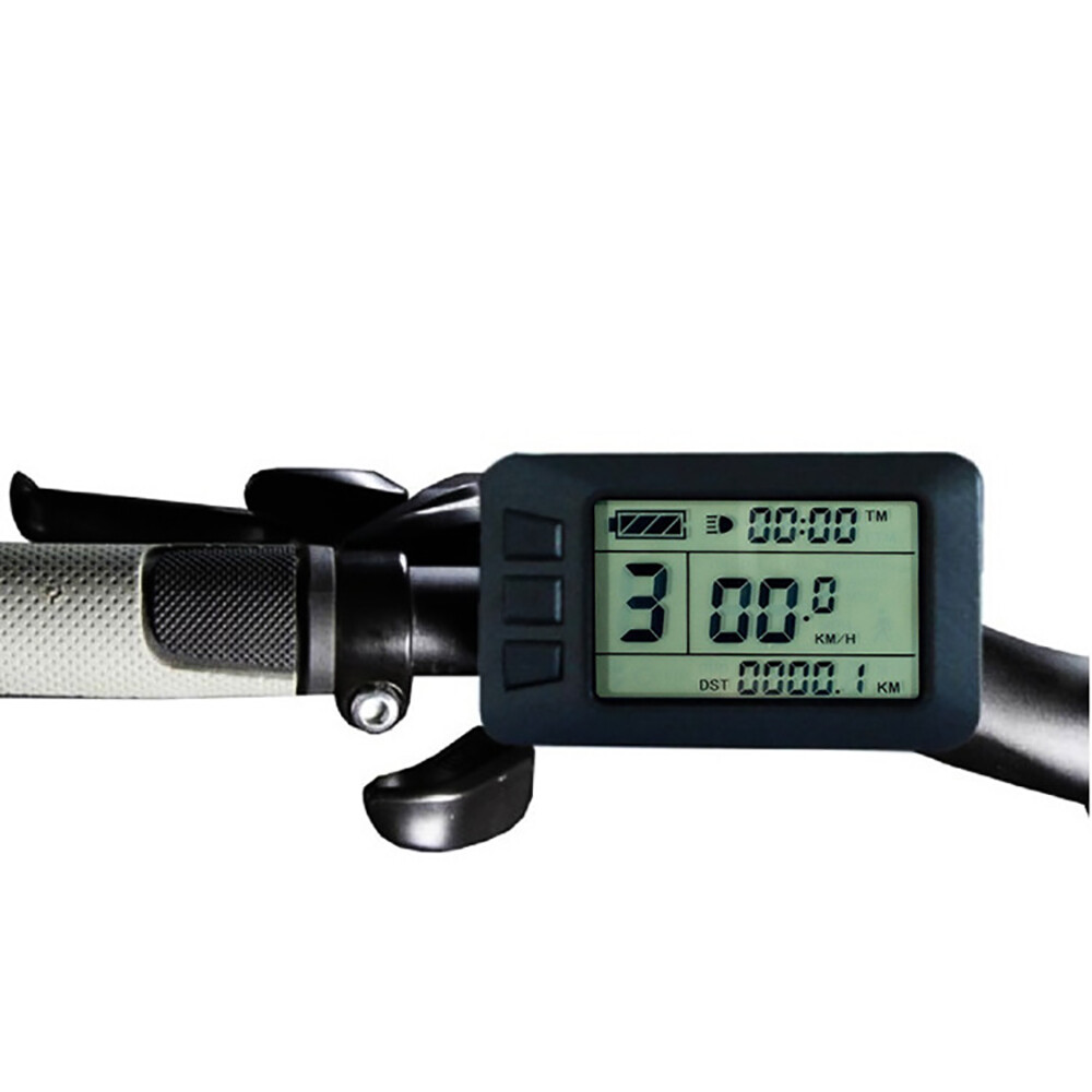 LCD Speedometer Display Electric Bike E-bike For Kunteng (KT) 24/36/48V KT-LCD7U