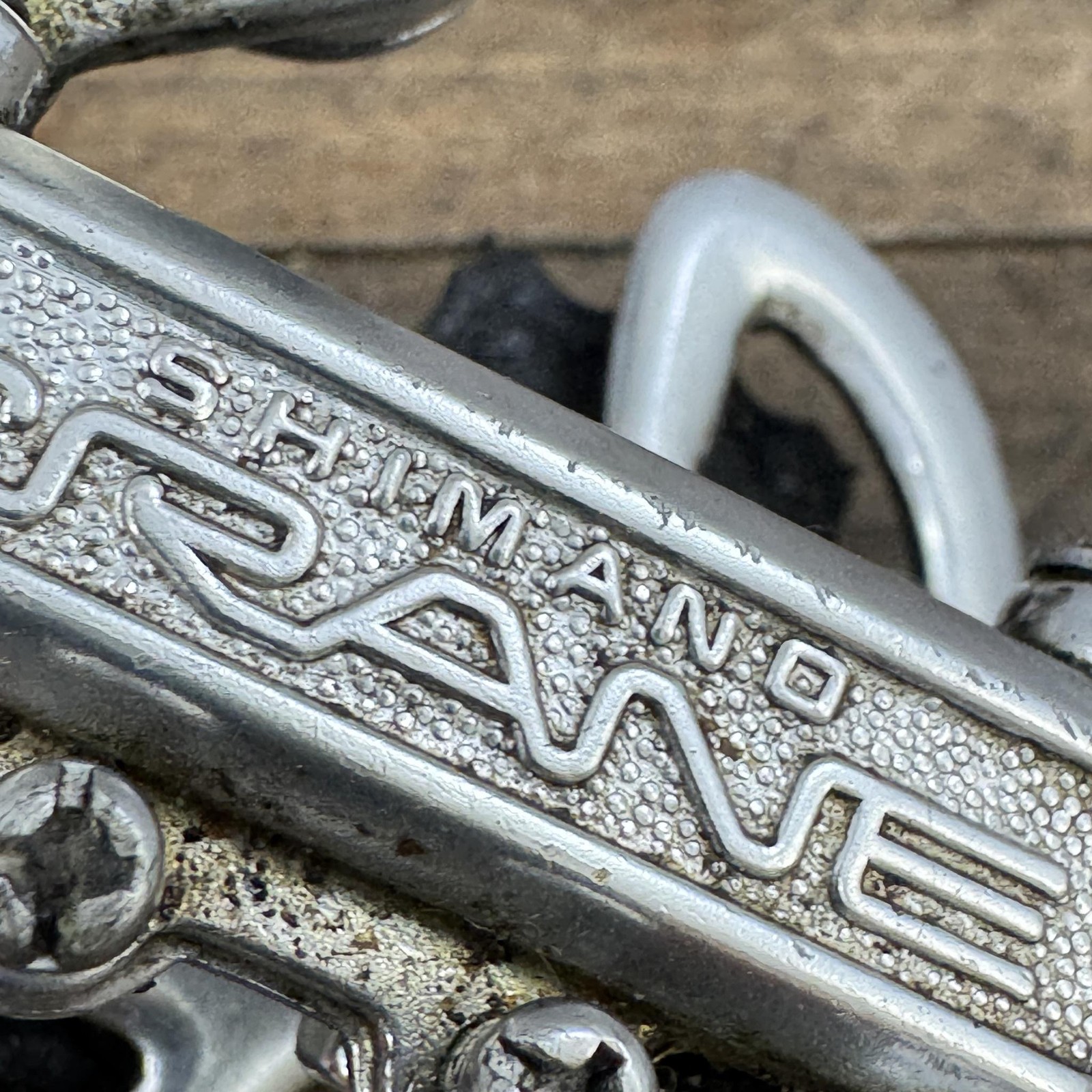 Vintage Shimano Crane Rear Derailleur Short Cage Bolt-On Silver 225g Japan 70s