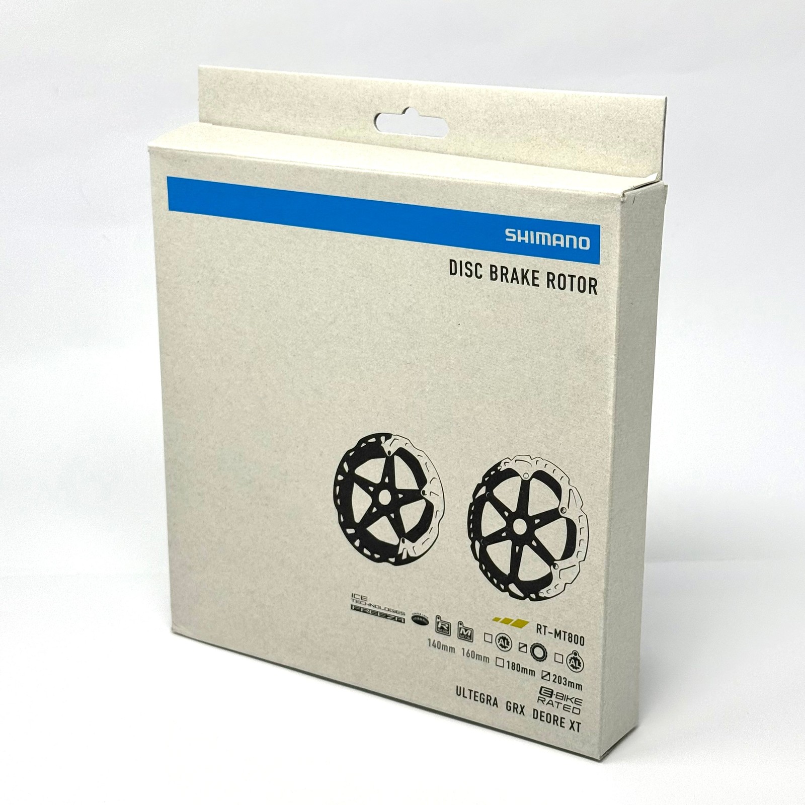 Shimano Deore XT RT-MT800 203mm Center Lock Disc Brake Rotor IRTMT800LE